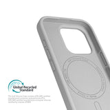 Vonmählen iPhone 16 Pro Eco Silicone Case - MagSafe Compatible - Light Grey