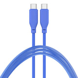 4smarts High Flex USB-C to USB-C Cable 60W - 1.5 Meter - Blue