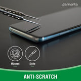 Samsung Galaxy S23+ (Plus) 4smarts Second Glass X-Pro Clear Screen Protector w. Mounting Frame - Case Friendly - Black Edge