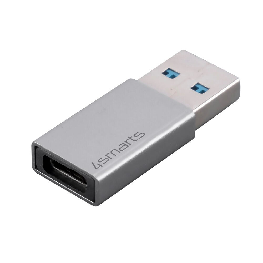 4smarts USB-C to USB-A Adapter - USB 3.0 - 2 pcs. - Grey