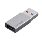 4smarts USB-C to USB-A Adapter - USB 3.0 - 2 pcs. - Grey