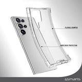 Samsung Galaxy S24 Ultra 4smarts IBIZA Case - Transparent