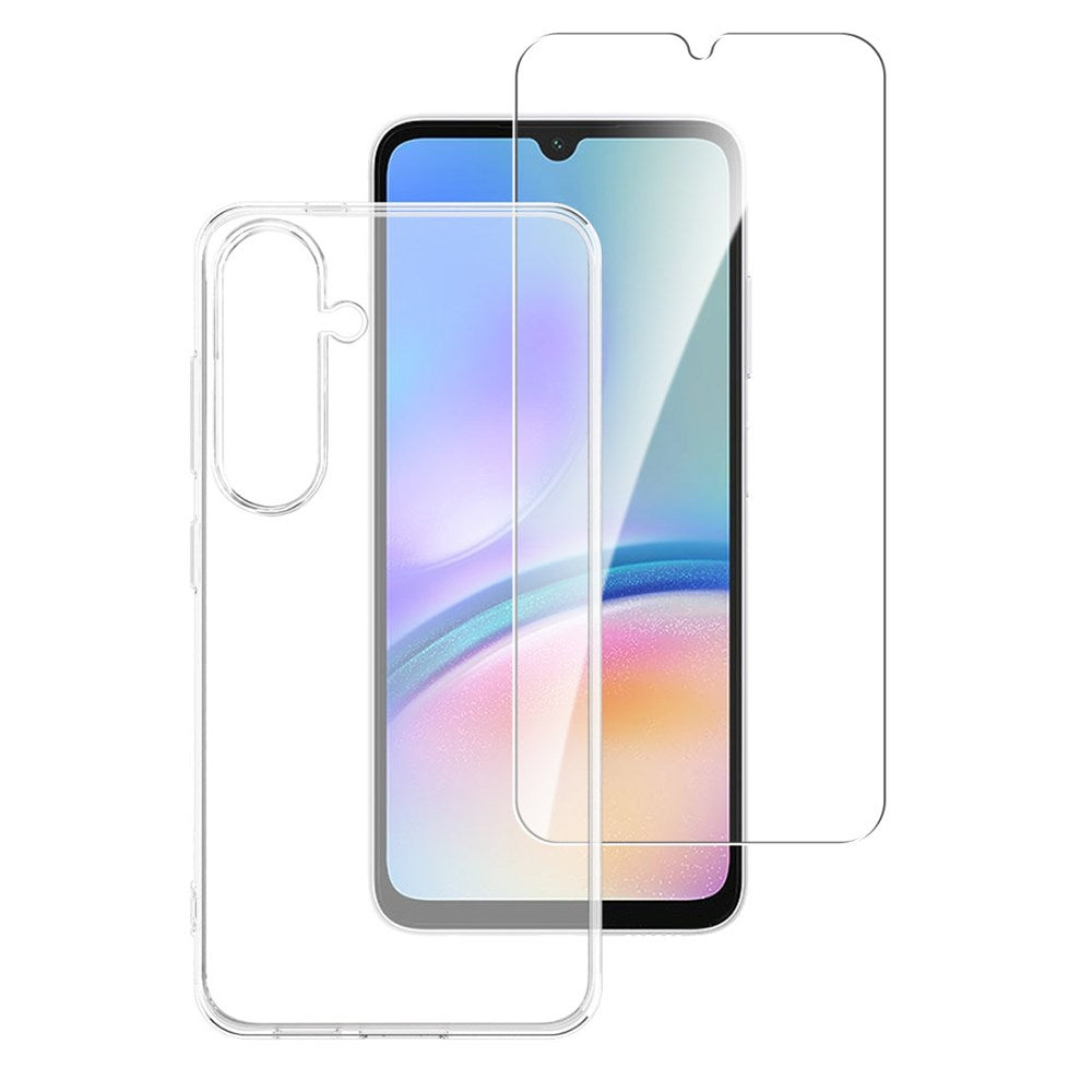 Samsung Galaxy A05s 4smarts Second Glass X-Pro 360° Protection Set (Case + Screen Protector)