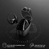 4smarts True Wireless SkyBuds Sport Headphones - Open-Ear - Black
