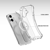 iPhone 16 4smarts IBIZA Case - MagSafe Compatible - Transparent