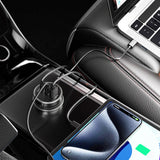 4smarts VoltRoad Ultimate 160W Car Charger with 2 x USB-C 1 x USB-A - Black