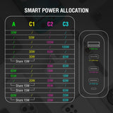 4smarts GaN Flex Pro Travel Charger - 100W / 3x USB-C & 1x USB-A - White