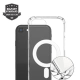 iPhone 16e 4smarts Ibiza Hybrid Case - MagSafe Compatible - Transparent