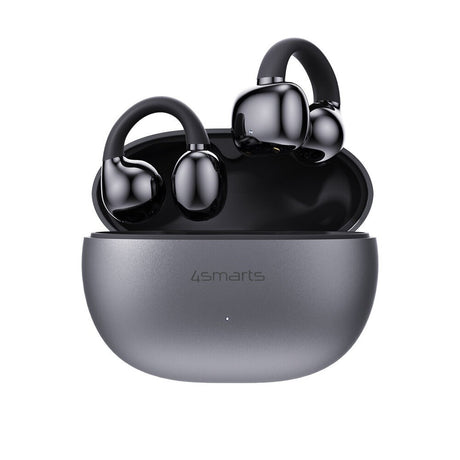 4smarts True Wireless SkyBuds Clip Headphones - Open-Ear - Grey