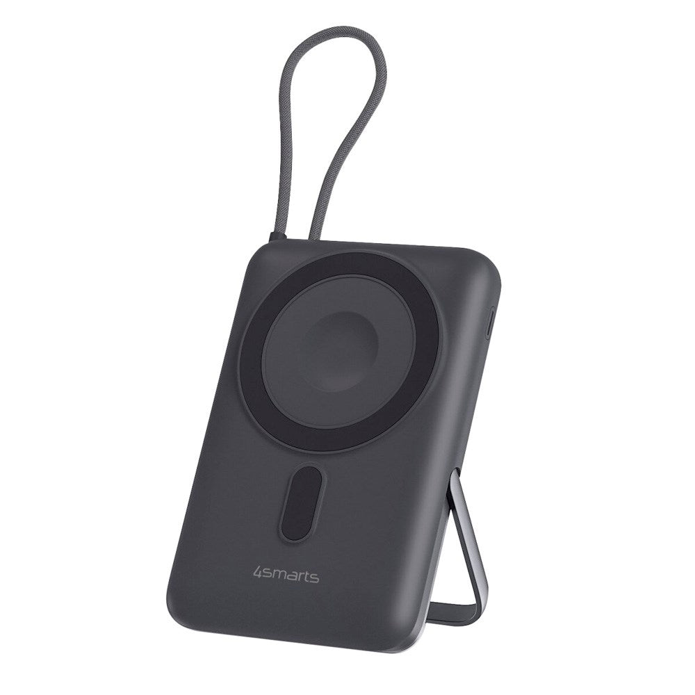 4smarts Enterprise Pocket 10.000 mAh Wireless PowerBank - 22.5W - Space Grey