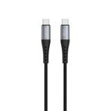 4smarts PrimeCord USB-C to USB-C Cable 60W - 1.5 m - Black