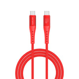 4smarts PrimeCord USB-C to USB-C Cable 60W - 1.5 m - Red