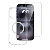 iPhone 17 Pro Max 4Smarts 360° Protection Set with Case & Screen Protection Glass - MagSafe Compatible - Transparent