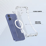 iPhone 17 4Smarts IBIZA Hybrid Case - MagSafe Compatible - Transparent