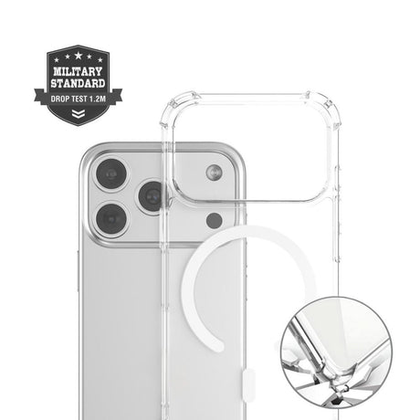 iPhone 17 Pro 4Smarts IBIZA Hybrid Case - MagSafe Compatible - Transparent
