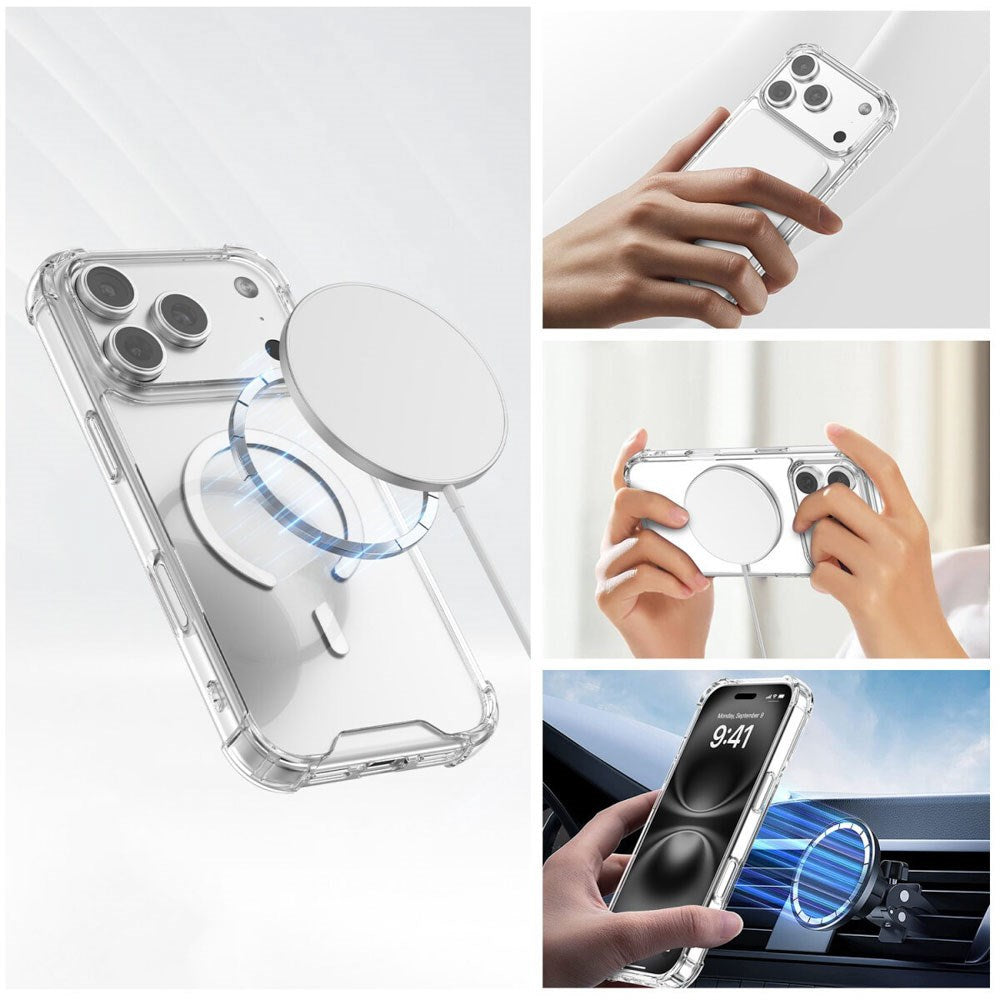 iPhone 17 Pro Max 4Smarts IBIZA Hybrid Case - MagSafe Compatible - Transparent