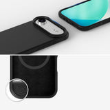 iPhone Air 4Smarts Silicone Case - MagSafe Compatible - Black