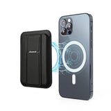 4smarts Magnetic Card Holder with Stand Function - MagSafe Compatible - Black
