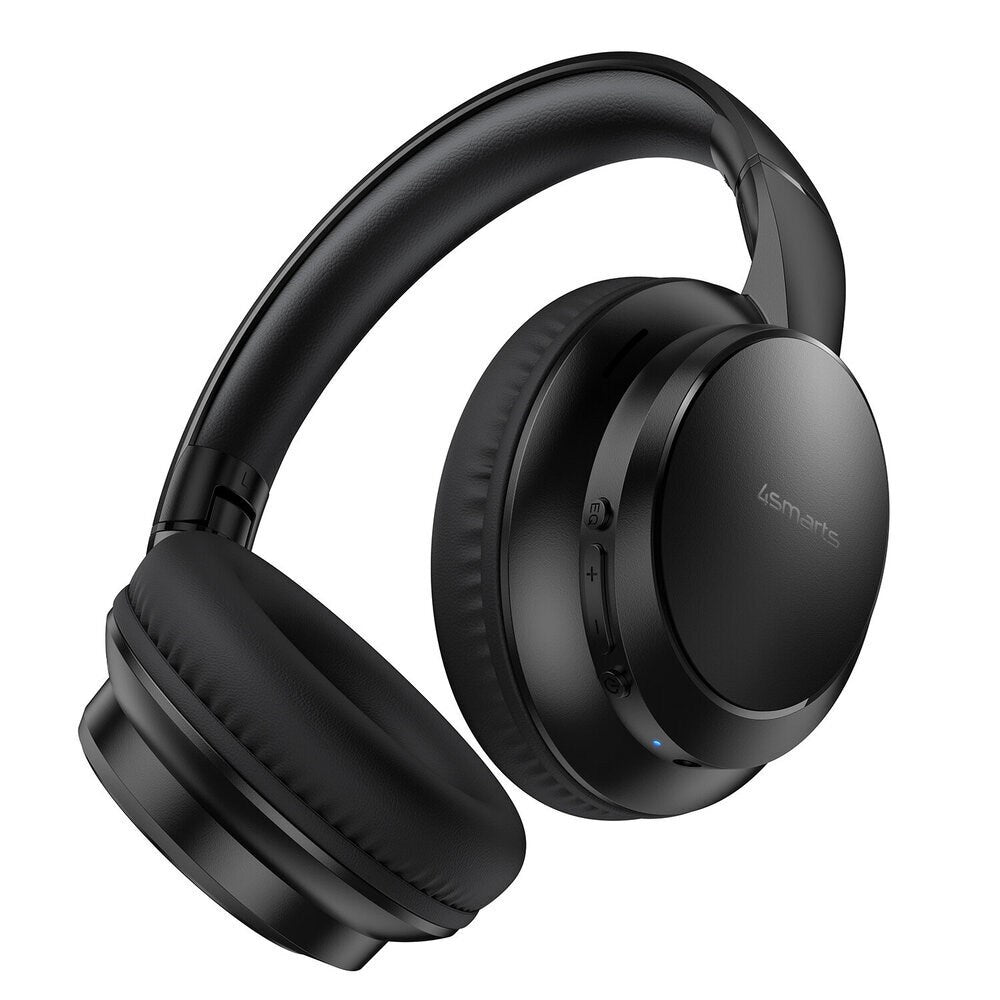 4smarts True Wireless SkyBuds Wave Headphones - Over-Ear - Black