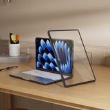 MacBook Neo 13 A18 Pro (2026) 4smarts Case with Shock-Absorbing Edges - Transparent / Black
