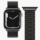 Apple Watch (38/40/SE/41/42mm) Vonmählen Link Bracelet Stainless Steel Strap - Black