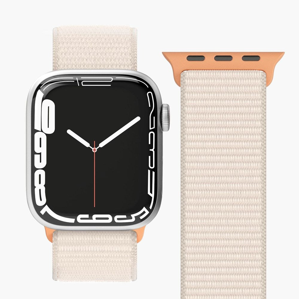 Apple Watch (38/40/SE/41/42mm) Vonmählen Fitness Loop Nylon Strap - Creme