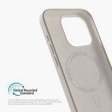 Vonmählen iPhone 15 Pro Eco Silicone Case - MagSafe Compatible - Beige