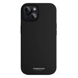 Vonmählen iPhone 15 Plus Eco Silicone Case - MagSafe Compatible - Black