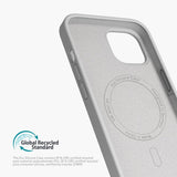 Vonmählen iPhone 14 Eco Silicone Case - MagSafe Compatible - Grey