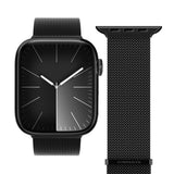 Vonmählen Apple Watch (42/44/SE/45/46/49mm) Milanese Loop 2 Stainless Steel Strap - Black