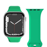 Vonmählen Apple Watch (42/44/SE/45/46/49mm) Classic Band 2 Recycled Silicone Strap - Green