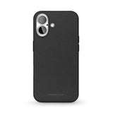 Vonmählen iPhone 16 Like Leather Case - MagSafe Compatible - Black