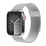 Vonmählen Apple Watch (38/40/SE/41/42mm) Milanese Loop 2 Stainless Steel Strap - Silver