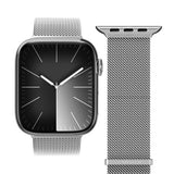 Vonmählen Apple Watch (42/44/SE/45/46/49mm) Milanese Loop 2 Stainless Steel Strap - Silver