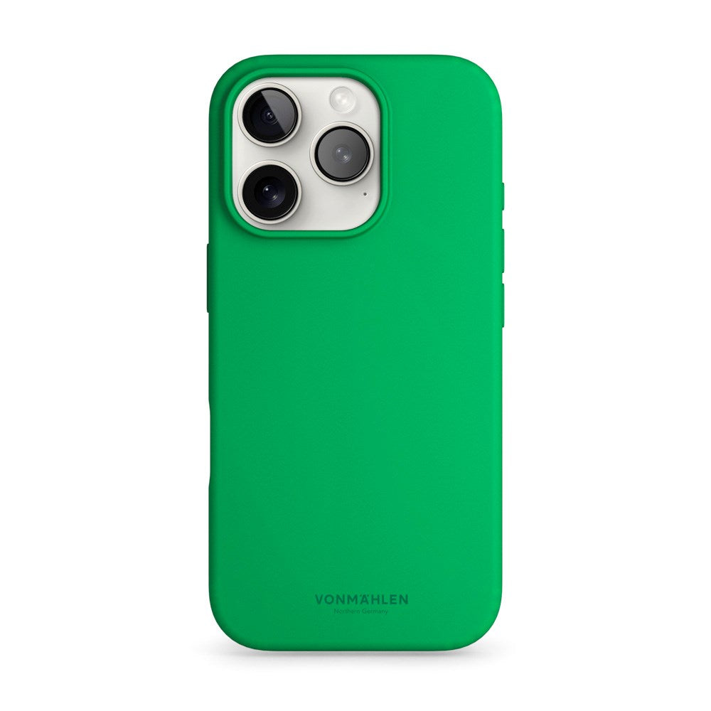 Vonmählen iPhone 16 Pro Eco Silicone Case - MagSafe Compatible - Green Haven