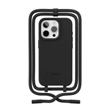 iPhone 15 Pro Max Woodcessories Change Case w. Strap - 100% Plant-based - Black