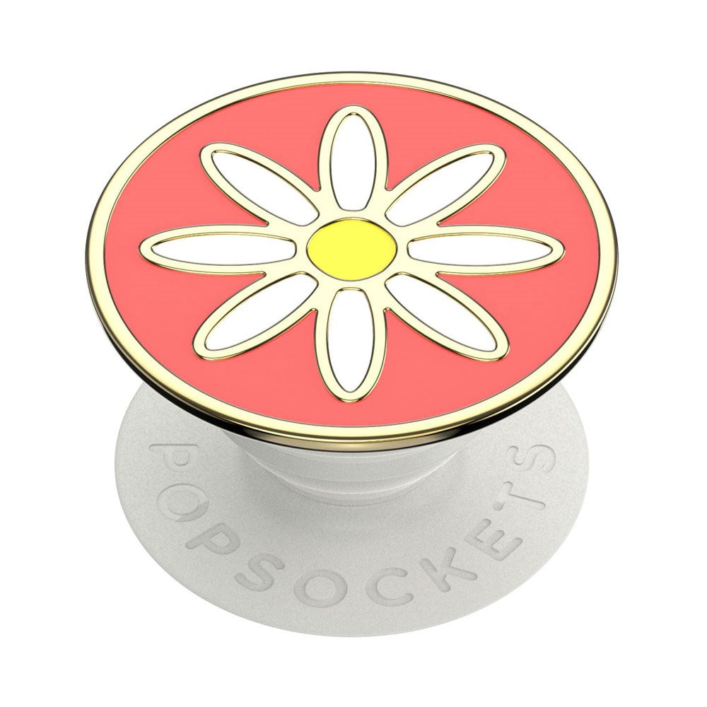 POPSOCKETS PopGrip Removable Grip with Stand Function - Daisy Coral