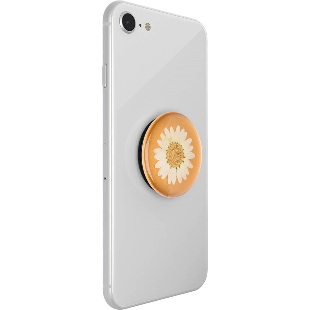 POPSOCKETS Pressed White Daisy Premium Holder and Stand