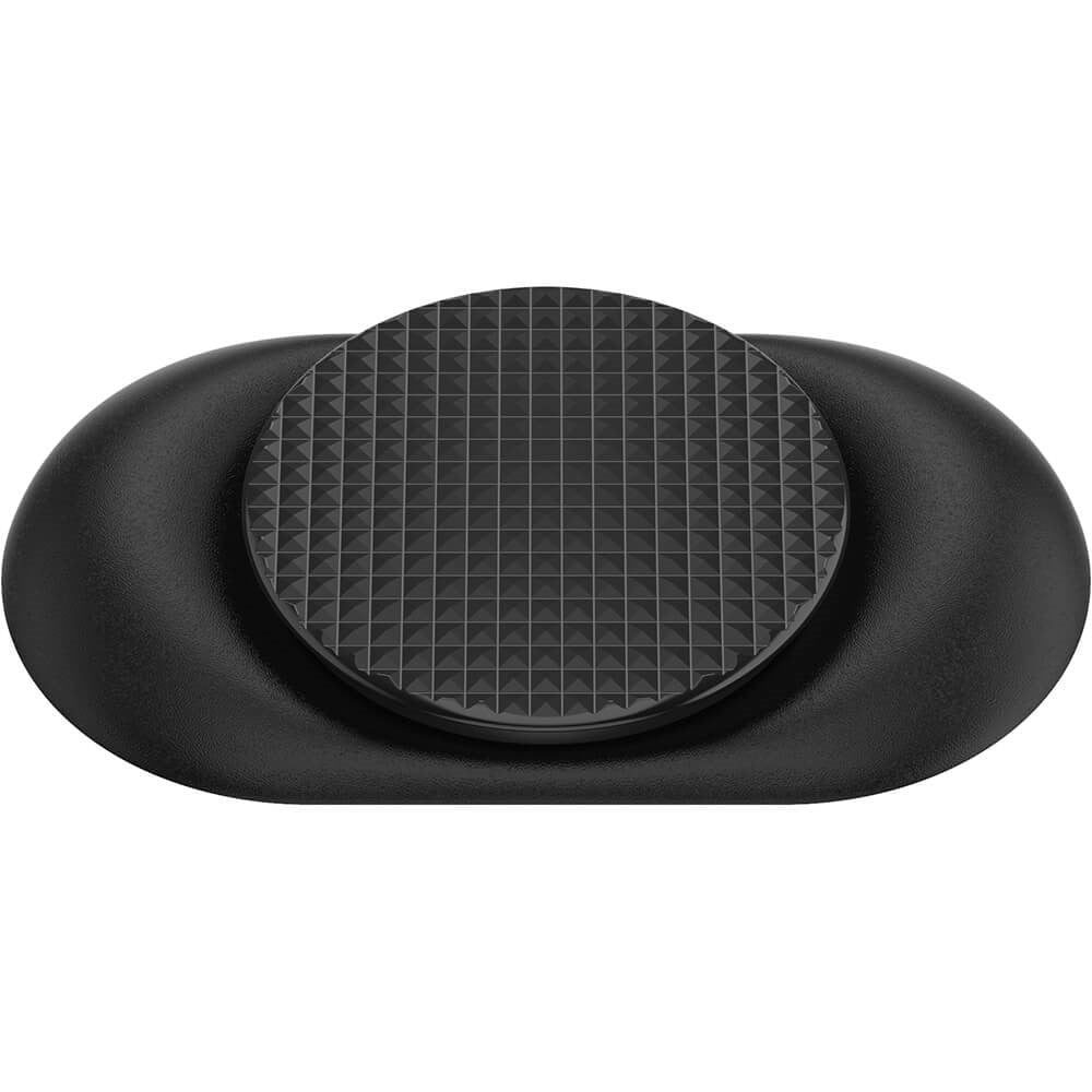 POPSOCKETS Pocketable Knurled Black Removable Grip with Stand Function