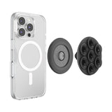 POPSOCKETS PopGrip Translucent Black MagSafe - Suction Cups