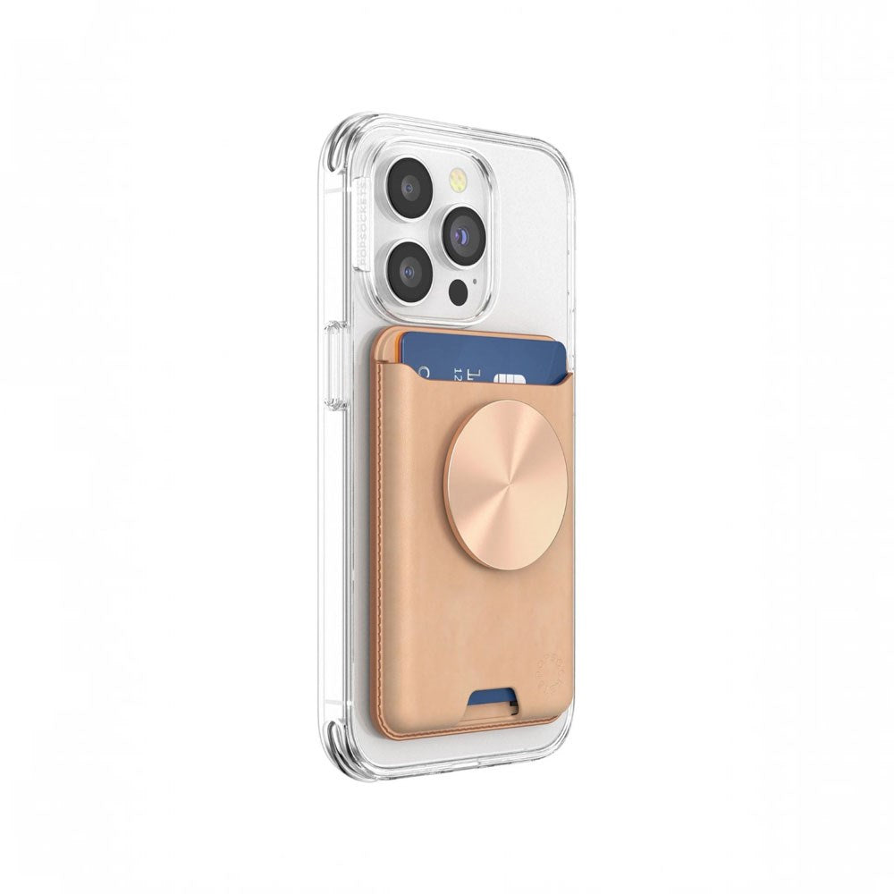 POPSOCKETS PopWallet Card Holder - MagSafe Compatible - Gold
