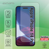 iPhone 14 Pro 4smarts Second Glass Screen Protector - Transparent