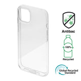 iPhone 14 4Smarts AntiBac Eco Case - 100% Recycled Plastic - Transparent