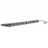 4smarts 11-in-1 USB-C Hub & Universal Tablet / Laptop Stand - Grey