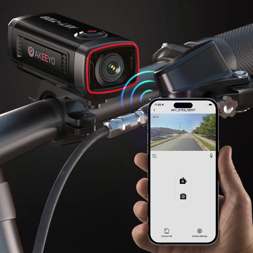 AKY-710S Bike Camera AKEEYO - Black