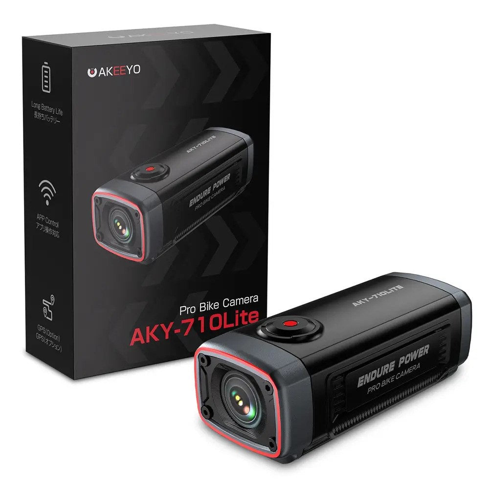 710 Lite Action Camera for Bike AKEEYO - Black