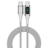 4Smarts DigitCord USB-C to USB-C cable (PD) 100W - 1.5w. - White