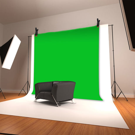 4smarts Chroma-Key Green Screen Set