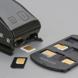 4smarts SIM Adapter Set - 3 pcs - Black