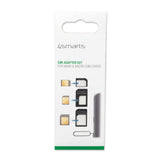 4smarts SIM Adapter Set - 3 pcs - Black